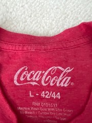 Coca Cola T Shirt Men’s Large Y2k Promo Tee