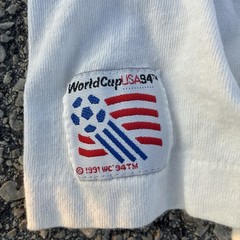 Deadstock Vintage 1994 World Cup USA Football, Looney Tunes Giant T Shirt