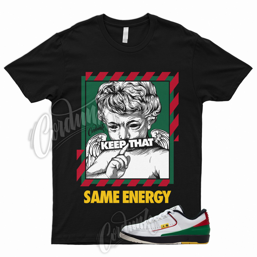 ENERGY T Shirt to Match 2 Low Quai 54 White Red Green Black Yellow Mid High 1