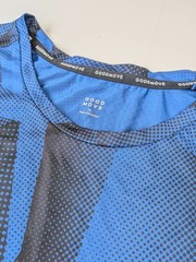 2 x Good Move M&S T Shirt Men’s XL Multi Geometric Sports Short Sleeve Gym