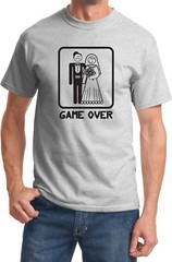 Buy Cool Shirts Game Over T-shirt Black Print