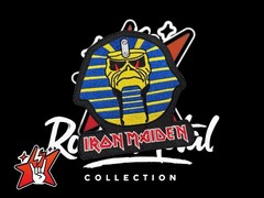 Iron Maiden Exclusiv Woven Patch Singles Cover Album & More Judas Priest Saxon