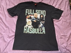 Full Send Hasbulla Shirt Mens XL Black Funny Baby Graphic Print Tee Streetwear