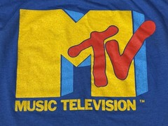 VTG Original MTV Music Television T-Shirt Promo 80s Shirt Single Stitch USA READ