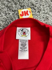 NEW Disney Parks Shirt Adult XL Red Mickey Mouse And Co Mens Blue Yellow Parks