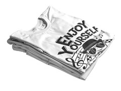 Enjoy Yourself 2-Tone SKA punk skateboard Rude boy 80’s vinyl Tee Unisex t-shirt
