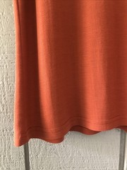 I’m Brian Mens T Shirt Rust Orange Made in Italy 55% Rayon Tee Size XL Quality!!
