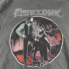 Vintage Fleetwood Mac Rumors Sweater Unisex 1X Gray Long Sleeve