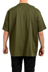 Scuderia Ferrari Men’s Olive Label Pocket Short Sleeve T-Shirt US 2XL IT 56