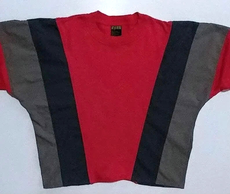 Rare Vintage Men’s Pullover by Urban Male, Long Sleeves Ribbed Cuffs & Collar