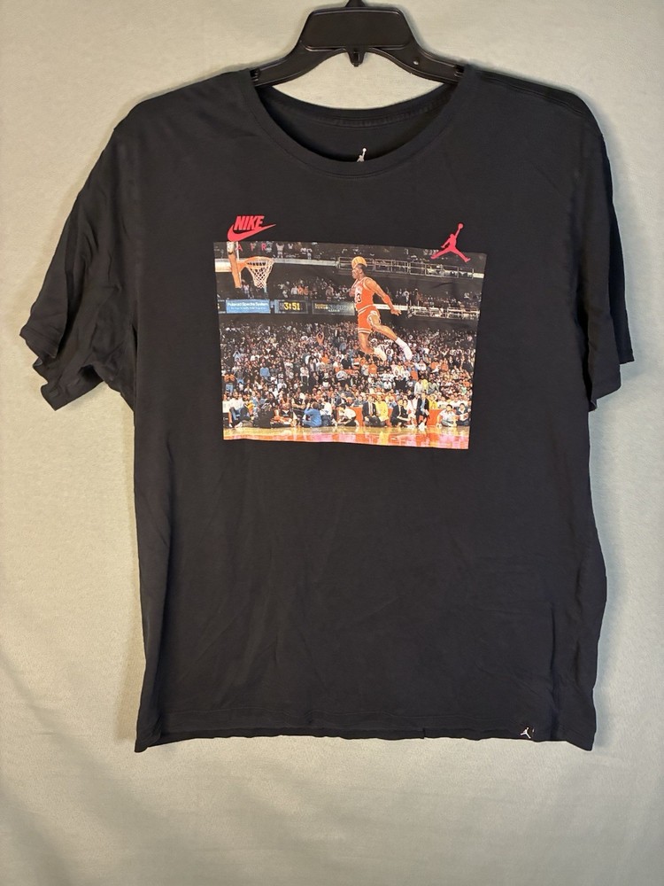 Nike Air Jordan 1988 Free Throw Line Dunk Contest 3:51 Shirt Size XXL