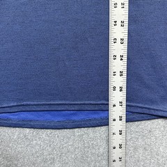 Patagonia Capilene T Shirt Men Medium Blue Raglan Outdoor Hiking Base Layer