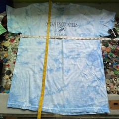Ouray Crystal Wash Short Sleeve T-Shirt Ocean Encounters Curacao Size Large NEW