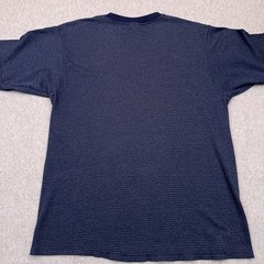 Vintage Starter Athletic T-Shirt Men’s XXL Blue Geometric Embroidered Logo Crew