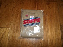 3 PACK MILITARY BROWN UNDER SHIRTS XX-LARGE T-SHIRTS NEW IN BAGS USA MADE SOFFE