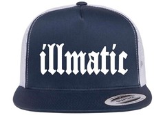 Illmatic Nas Trucker Hat Mesh Back Snapback Hip Hop Street Baseball Unisex Cap