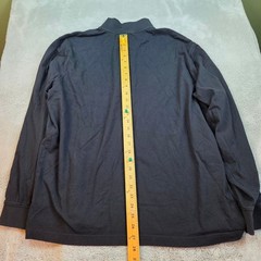 L.L. Bean Turtle Neck Men XL Traditional Fit Long Sleeve Solid Black 100% Cotton