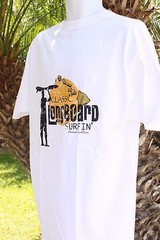 White Longboard Surfing Hawaiian Traditions Islands Graphic Men Women T-Shirt