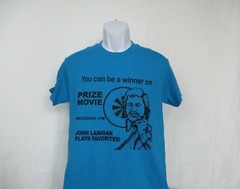 John Lanigan Prize Movie Cleveland TV Show Men’s Blue T-Shirt – Men’s S – 3XL