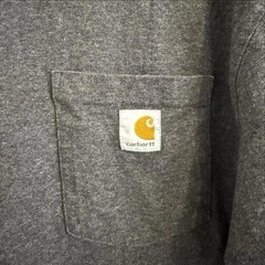 Carhartt Men’s short Sleeve Pocket T Shirt Weathered Charcoal Gray Workwear