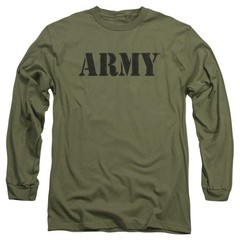 Army Army Licensed Adult Unisex Long Sleeve T-Shirt SM-3X
