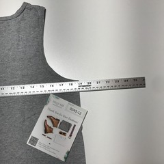 Gildan Heavy Cotton Tank Top Mens M Tear Away Gray Mao Tou Ying “Owl” Chinese