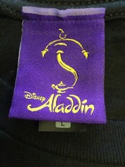 Aladdin – The Broadway Musical – Black Disney Shirt – L.
