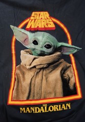 Star Wars Baby Yoda Mandalorian T-Shirt Size XL