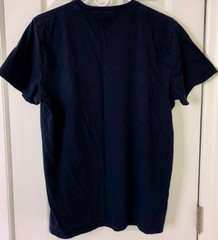 Hollister Must Have Collection Men’s Navy Blue T-Shirt, Logo Accent, Size Large