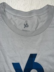 Y6 Yogasix T Shirt Men’s XL Gray Short Sleeve Casual Active Stylish Exercise New