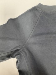 Duluth Trading Co Mens Size Small Gray Waffle Knit Thermal LS Crew Tees B14