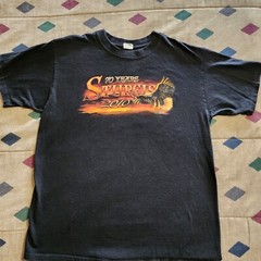 Anvil Size Large Sturgis 2010 Motorcycle Black Hills Rally Biker Tee T Shirt