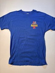 Vtg Budweiser Bud Light Beer Promo Bud Bowl 2 90’s NFL Football Tshirt Sz XL