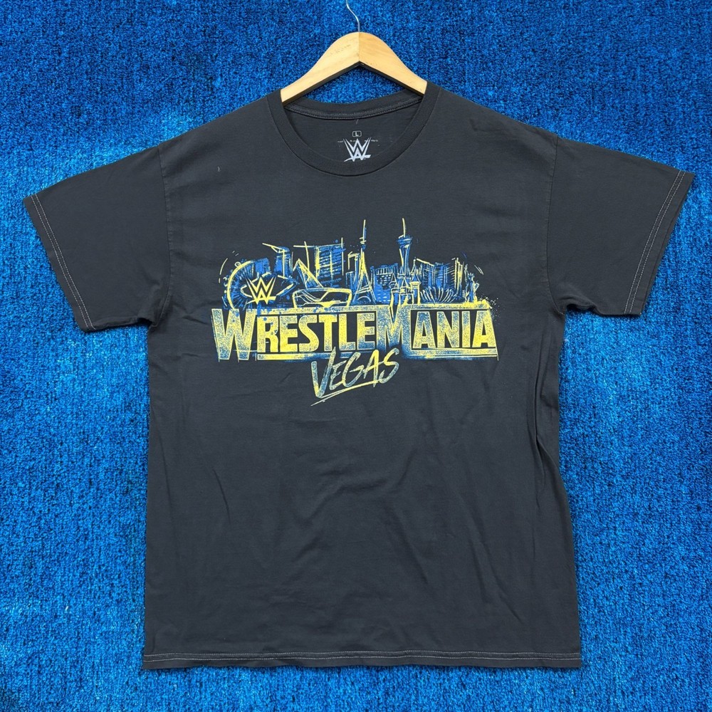 Wrestlemania 42 Las Vegas Nevada 2026 WWE Fan Event Tee L