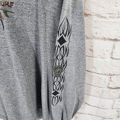 Y2K No Boundaries Men T Shirt Tribal Skater Grunge Snowboard Medium Oversized