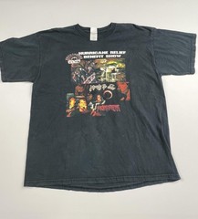 Gildan Shirt Mens XL Black Hurricane Relief Benefit Show Charity Graphic Tee