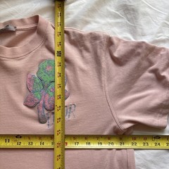 Dior X Alex Foxton Rose Embroidered T-Shirt (L) 100% Cottton