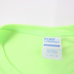 Port & Company Short Sleeve Shirt Men’s Lime Green Used L
