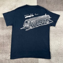 MF DOOM Gas Drawls New York City Pass The L Graphic T-Shirt Black Mens Medium