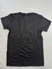 George Comfort Cotton T Shirt Short Sleeve Men’s Medium 38-40 Black V-NECK NEWW