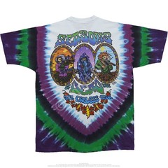 Grateful Dead Seasons Of The Dead Tie-Dye T-Shirt Liquid Blue