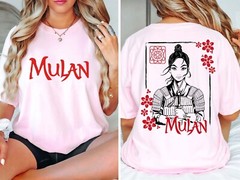 Disney Mulan Princess, Princess Mulan Shirt, Disney Princess Comfort Colors Tee,
