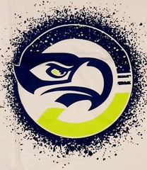 Rufnek Seahawk Graphic T-Shirt Sz 3XL Men