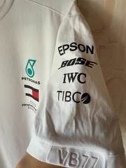 Mersedes-Benz AMG T-Shirt Size XXL White Motosport Petronas F1 Team