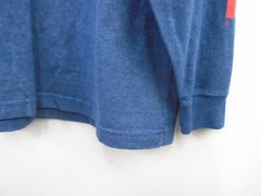 Carhartt K231 Mens Size M Mid-weight Long Sleeve Oversized Blue Workwear