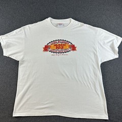 Magic 105 Jennings Osborne Arkansas Shirt Mens 2XL VTG Living Billboard 90s 3944