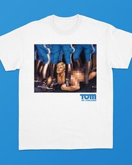 Tom of Finland “Boots & Butt” T-shirt (Biker, Leatherman, Leather pants, Tee)