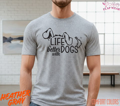 Unisex Cute Dog Lover T SHIRT,T shirt women,T shirt men,T shirt vintage Mom Dad