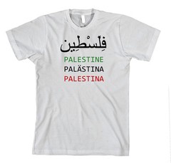 Palestine Cotton Unisex T-Shirt Tee Shirt Top