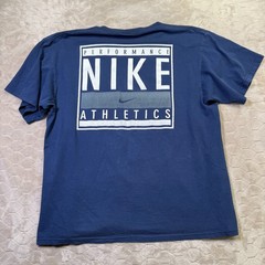 VTG Nike Y2K 00s Classic Essential Shirt Sz XL Worn Faded Cut Tag See Pics